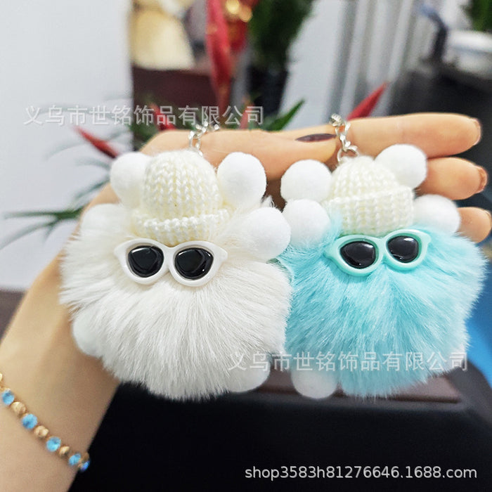 Wholesale Plush Briquette Cartoon Keychain JDC-KC-Shimin004