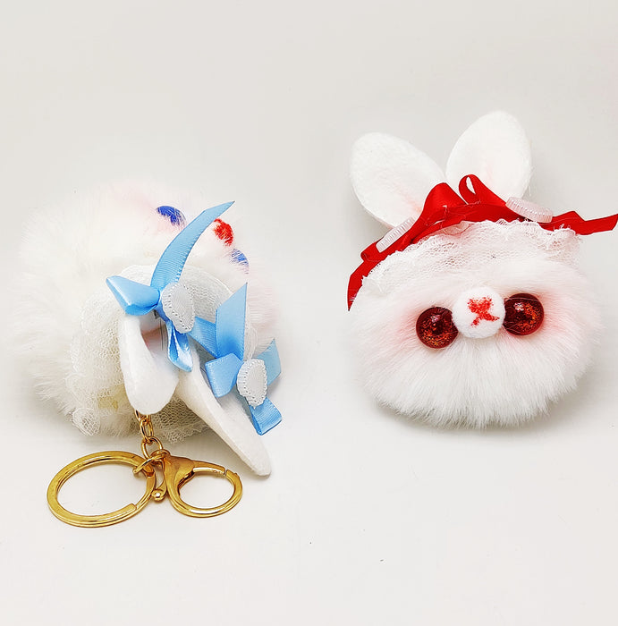 Wholesale Furry ball, plush keychain, pendant, doll, toy, toy, gift bag, hanging decoration