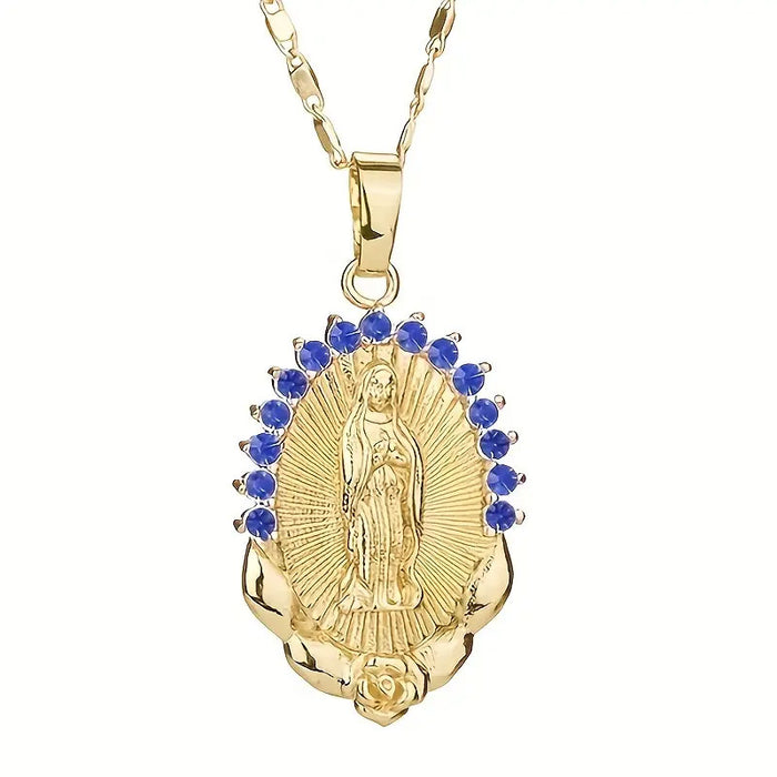 Wholesale Madonna Fashion Alloy Pendant Necklace