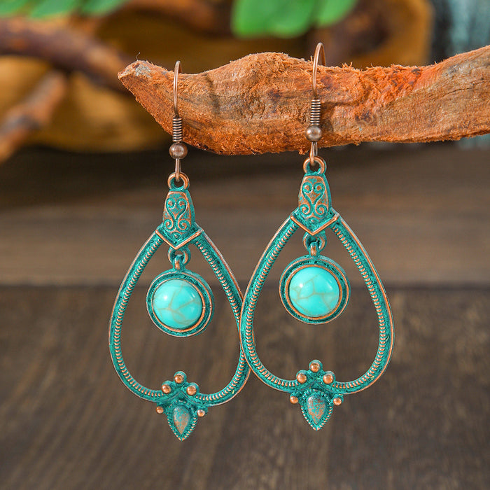 Wholesale Geometric Alloy Tassel Earrings for Women Party Wear Fashion Accessory MOQ≥2
