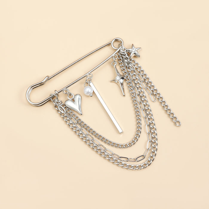 Wholesale cross love element small incense brooch