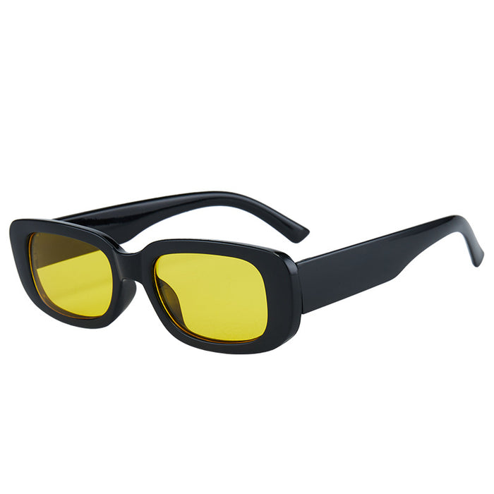 Wholesale Foreign trade small frame sunglasses personalized street photography square frame sunglasses glasses