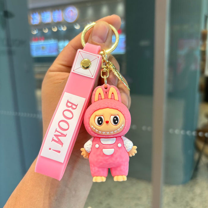 Wholesale Cartoon Five Generation Cartoon fifth generation standing little sheep keychain pendant cute three-dimensional doll cross-border gift