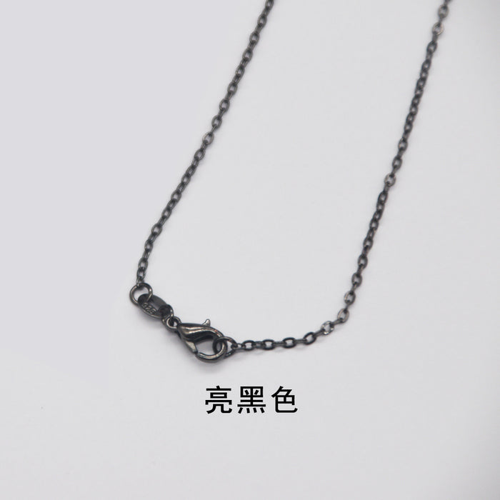 Wholesale DIY making of gold chain, gold-plated chain, color preserving matching chain, handmade necklace for women