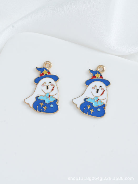 Wholesale Zinc Alloy Dripping Oil  Pendant Charms DIY Jewelry Making Supplies MOQ≥50
