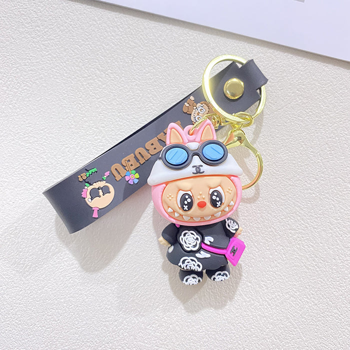 Wholesale Cute PVC 3D Cartoon Pendant Keychains