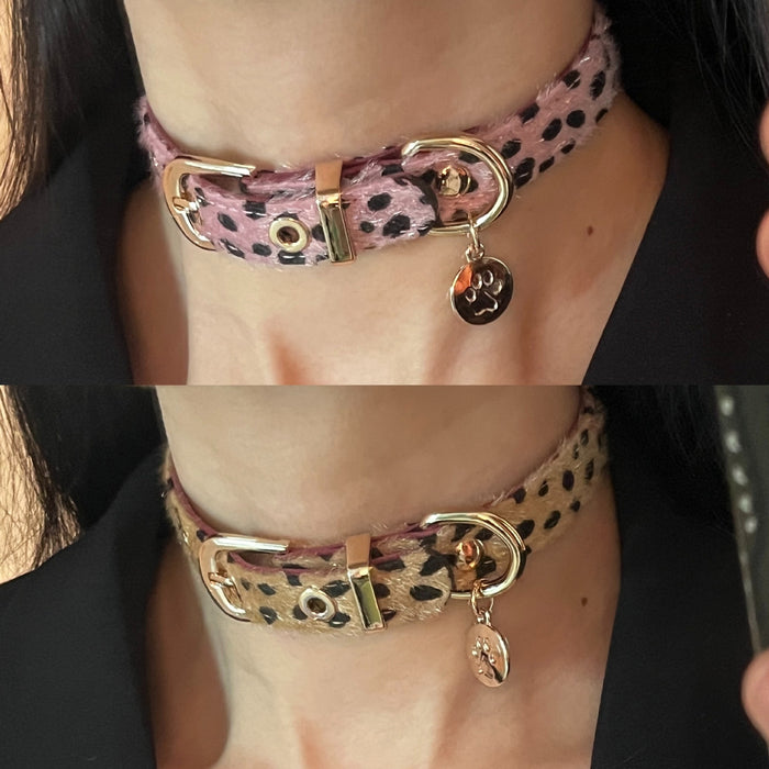 Wholesale Niche design collar, leather neck strap necklace