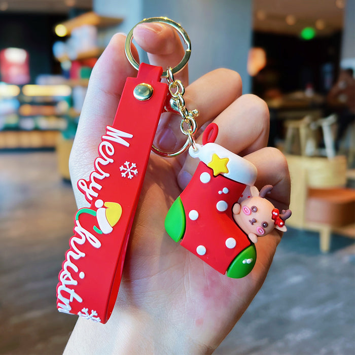 Wholesale Classic  Keychain Pendant Bag Accessories Car Chain Small Commodities Couple Small Gifts