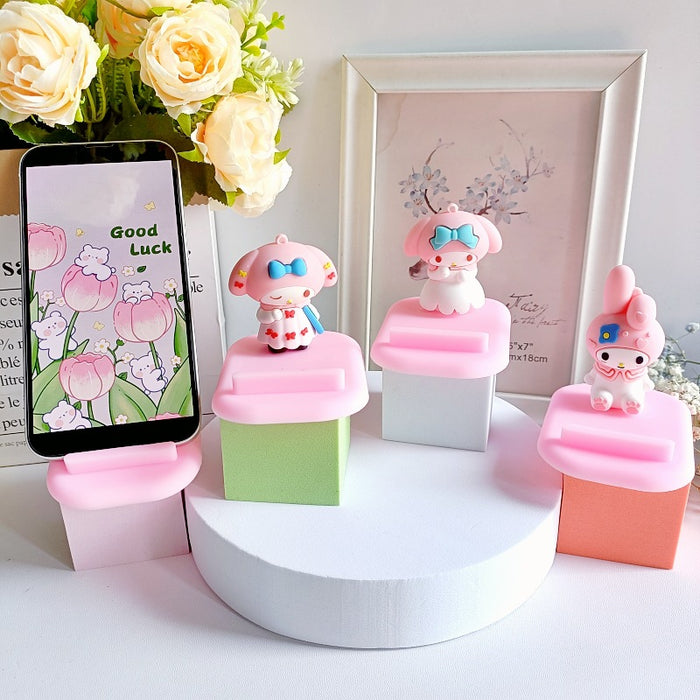 Wholesale PVC Cartoon Doll Mobile Phone Holder JDC-PS-MingT011