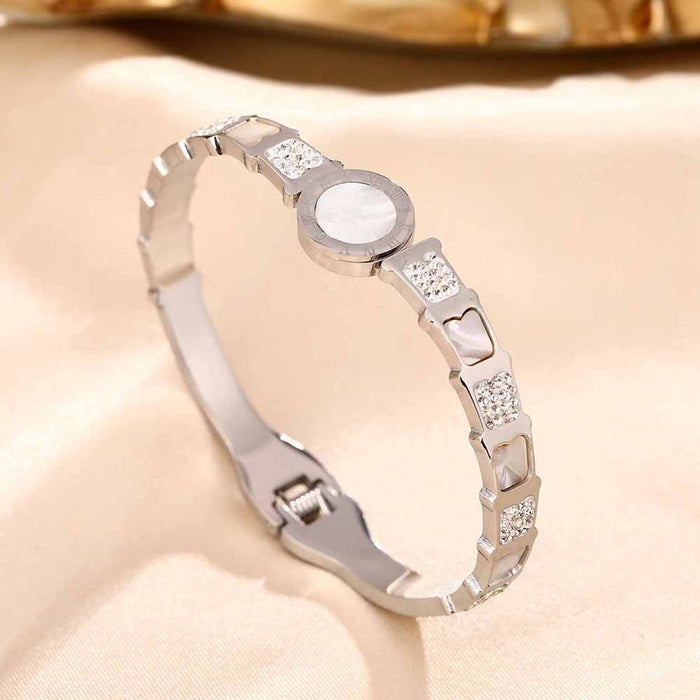 Wholesale Personalized Titanium Steel Bracelet JDC-BT-YinY022