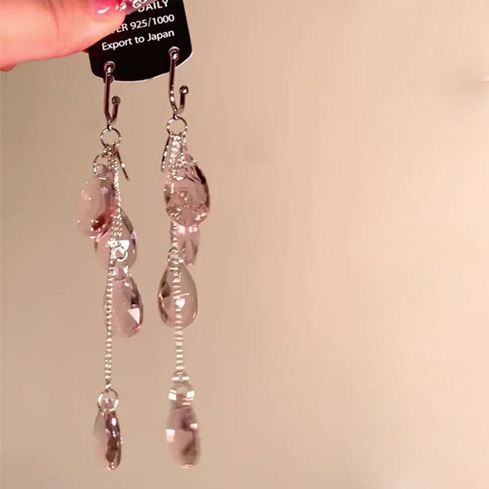 Wholesale Long tassel earrings, new retro style versatile earrings
