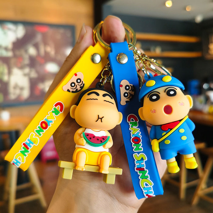 Wholesale Cartoon Doll Student Couple Key Chain Souvenir Small Gift