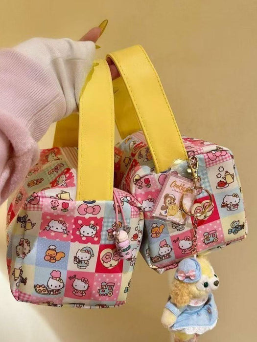Wholesale Cartoon Cat Cosmetic Bag Chic Handbag Toiletry Travel Organizer