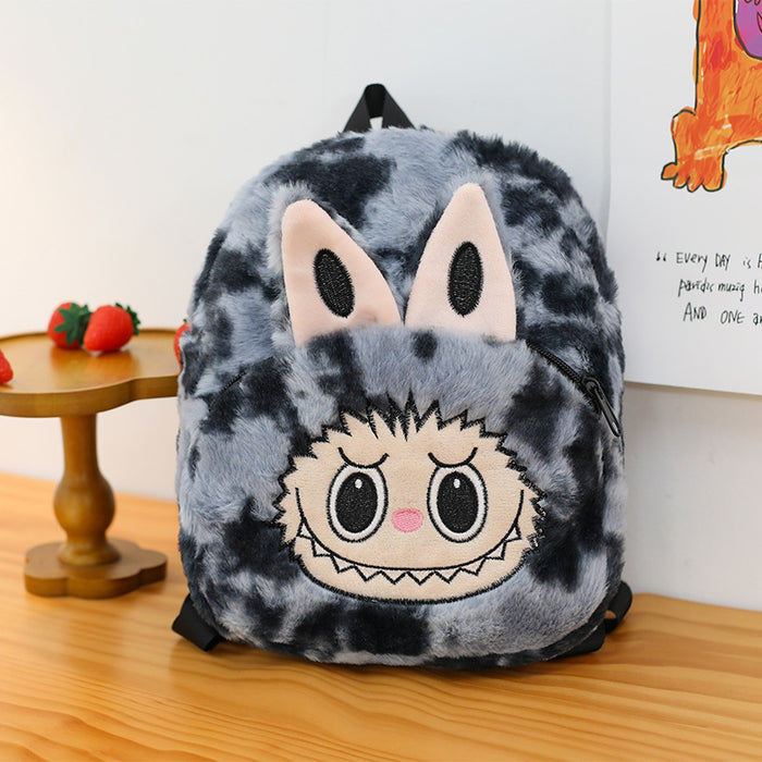 Wholesale Children' s plush backpack cute cartoon doll backpack kindergarten school bag