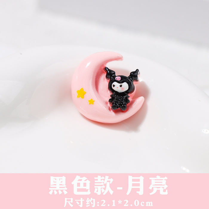 Wholesale Cartoon Series Resin Accessories DIY Cream Glue Phone Case Hair Accessories Handmade Material