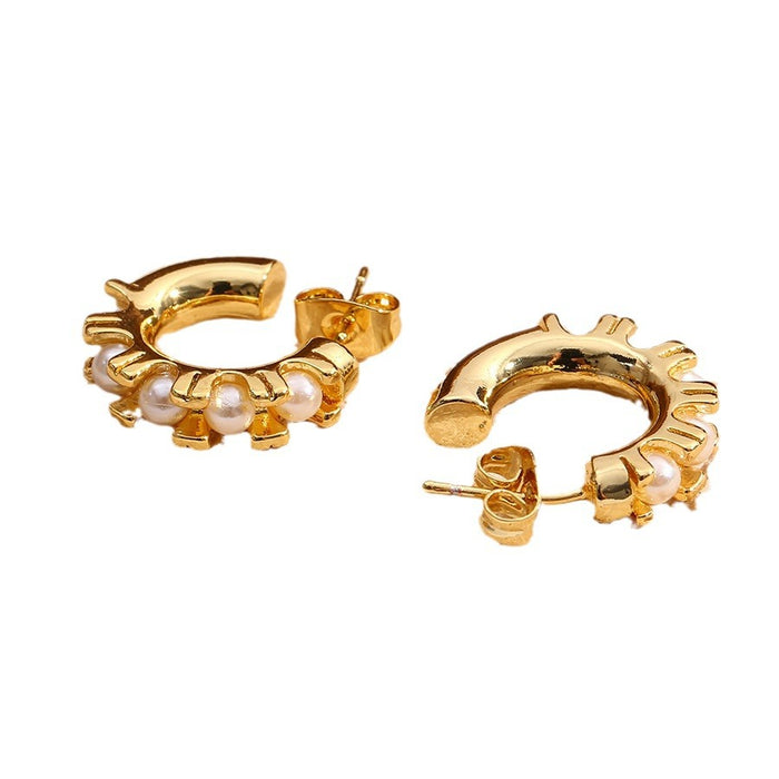 Wholesale Silver Needle Creative Diamond Earrings Simple Earrings High End