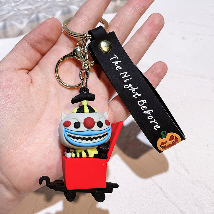 Wholesale Cartoon Silicone Doll Keychain JDC-KC-QiChao052