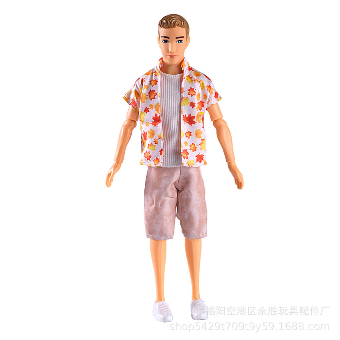 Wholesale prince casual  doll men' s suit children' s toy clothes