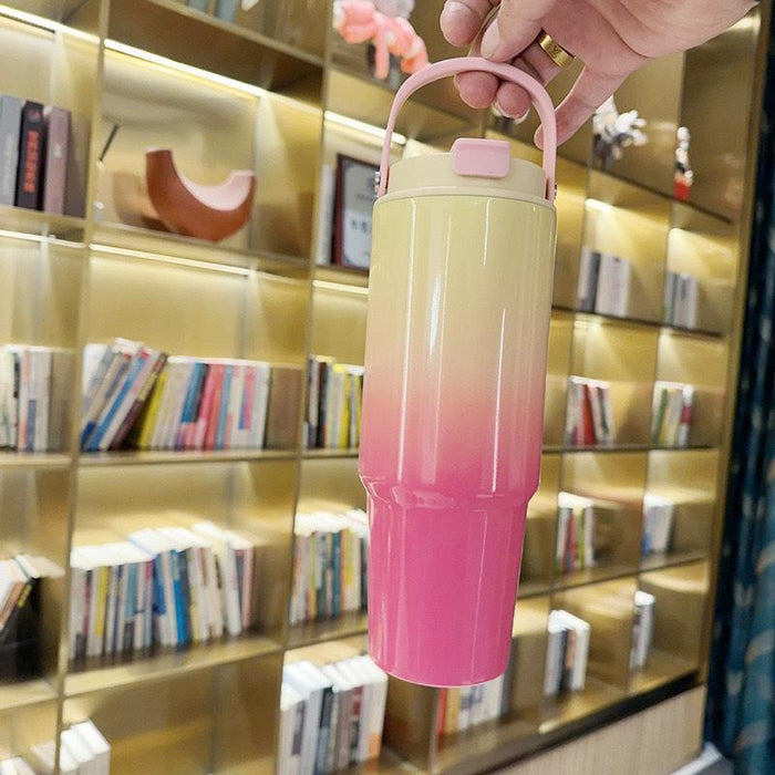 Wholesale Large capacity 30oz stainless steel ice bullies cup with handle