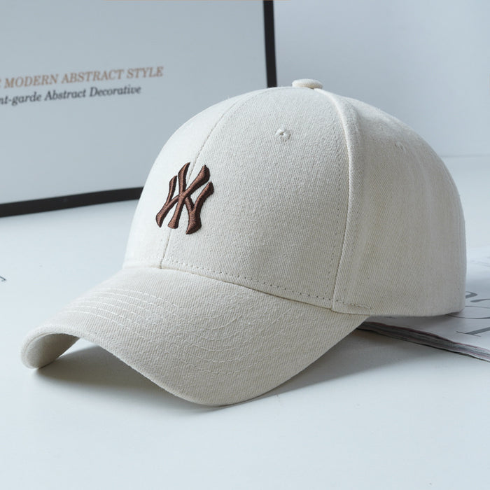 Wholesale Hat women's sanding deepened hard top baseball cap big head