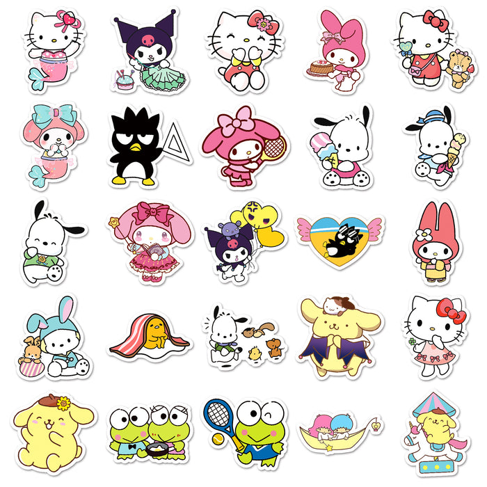 Wholesale 50pcs  Mixed Stickers Cartoon Cute  Stickers