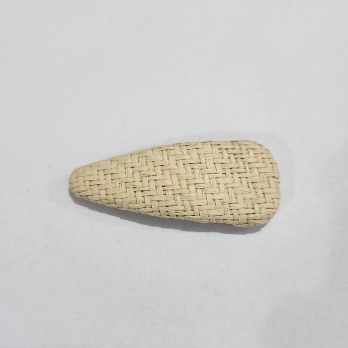 Wholesale Weaving rattan geometric hair clips, fashionable bangs, side clips, hair accessories