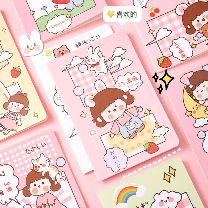 Wholesale A5 Cartoon Cute Notebook MOQ≥2 JDC-NK-XHZ002