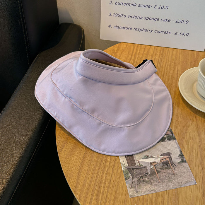 Wholesale Anti-UV foldable hat sunshade lightweight portable empty top breathable sun protection hat