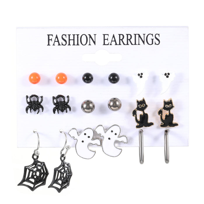 Wholesale  personalized earrings women' s niche bat  kitten earrings spoof earrings suit