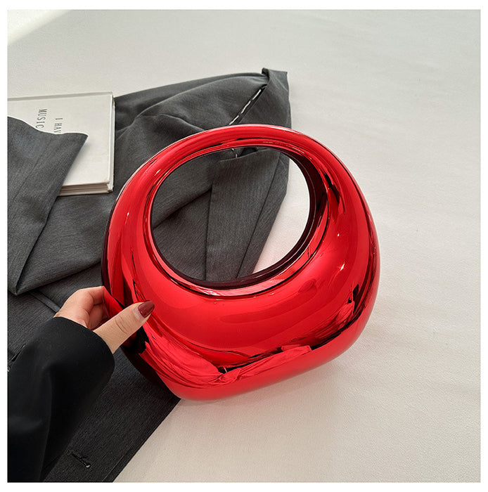 Wholesale Evening Bag New Acrylic Box Bag Fashion Catwalk Style Handbag Street Shot Handbag Crescent Bag JDC-HB-TY001