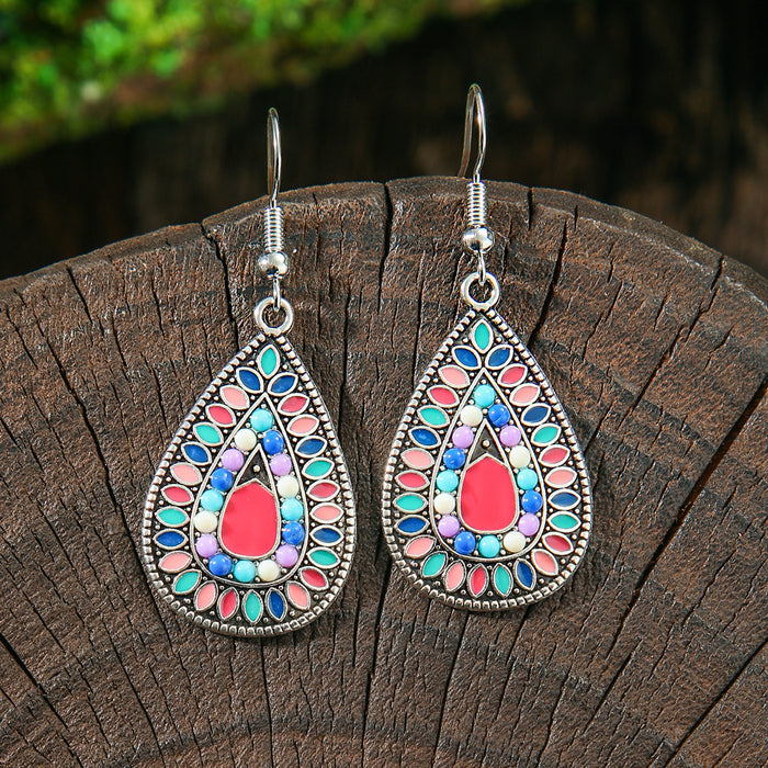 Wholesale Bohemian Tassel Earrings Vintage Style Fashion Accessory Gift MOQ≥2