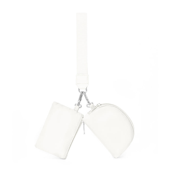 Wholesale Same style wrist bag, portable Lulu card bag, bank card mini change storage bag