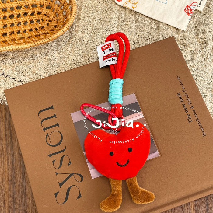 Wholesale cute doll bag pendant soft cute love key chain girl pendant