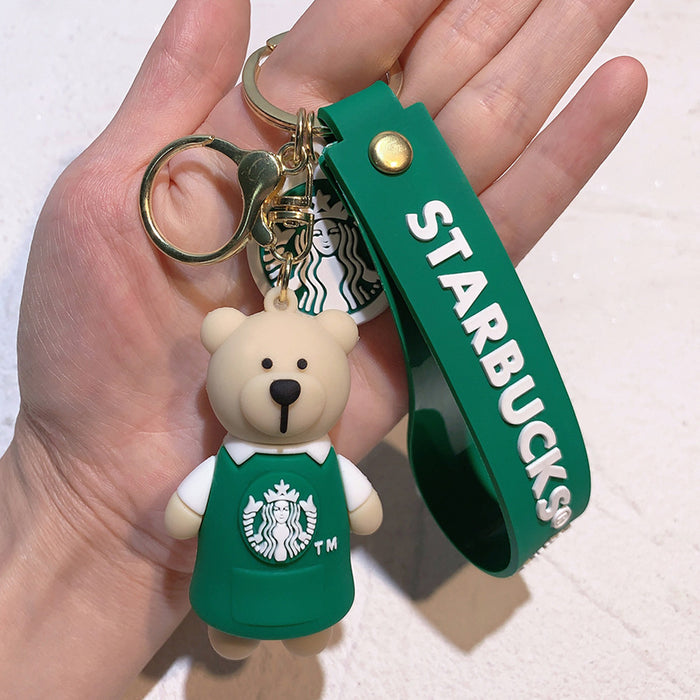 Wholesale Cartoon Silicone Doll Keychain JDC-KC-QiChao009