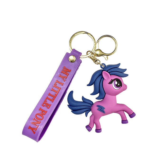 Wholesale Pony Polly Keychain Pendant Cartoon Doll Car Keychain Hanging Gifts
