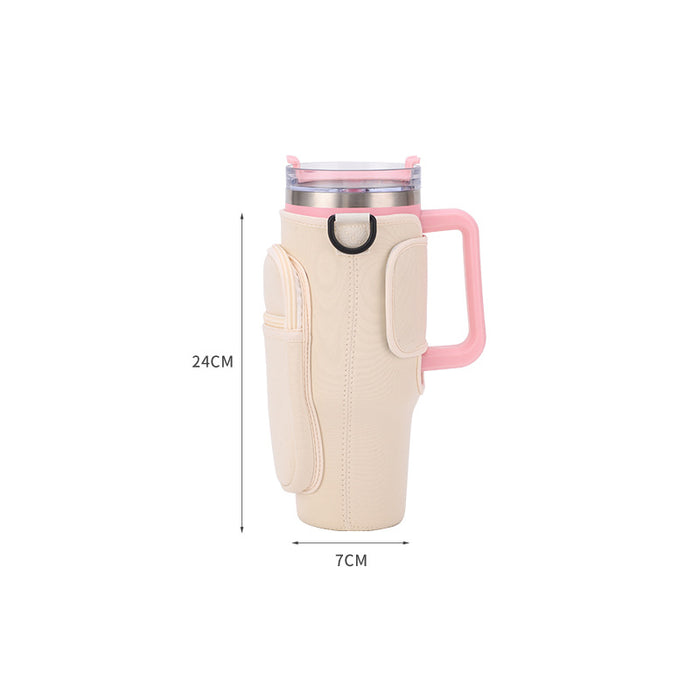 Wholesale New 40oz Bingba Cup Set Stanley Cow Pattern Handle Cup Cup Set Diving Material Cup Bag JDC-CH-JinLun007