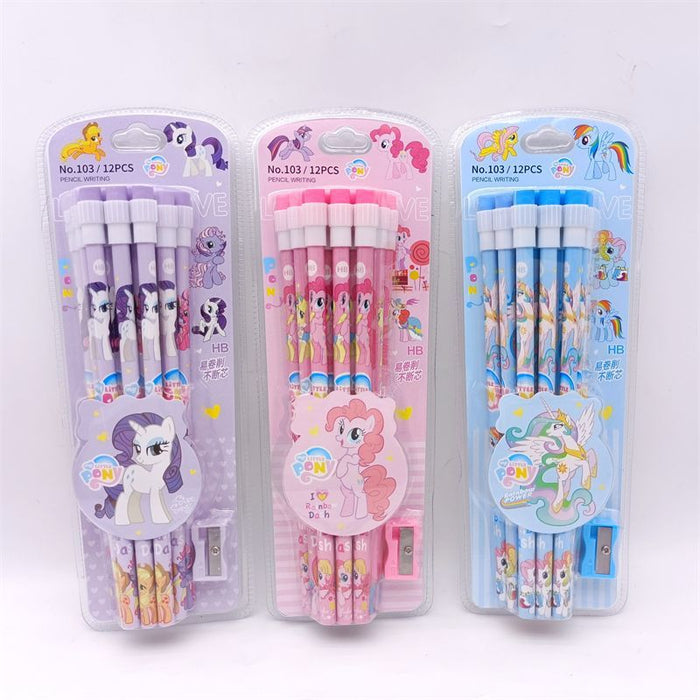 Wholesale K-POP Cute Anime Elementary School Student Pencil Set