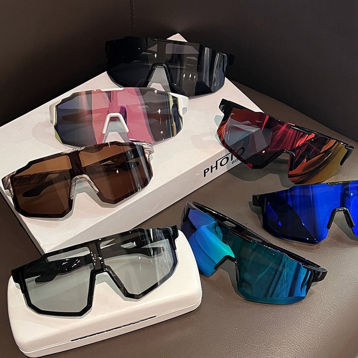 Wholesale New Outdoor Sports Cycling Windproof Sunshade Glasses Colorful Sunglasses Motorcycle