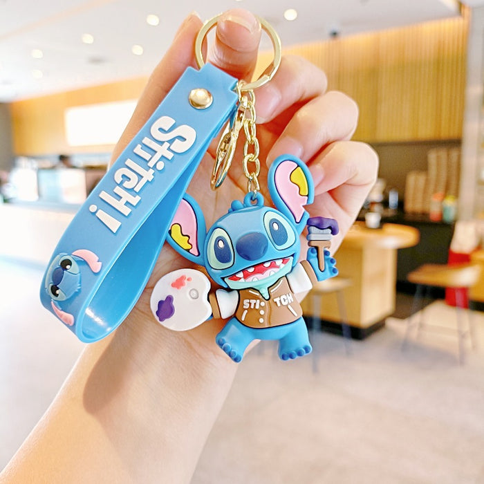 Wholesale Cartoon Doll Silicone Keychain JDC-KC-MingT079