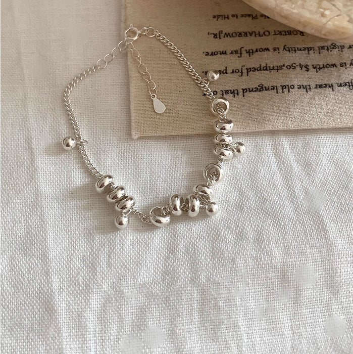 Wholesale Small niche design, fashionable and simple round bead bracelet, basic style, fashionable temperament, first accessory