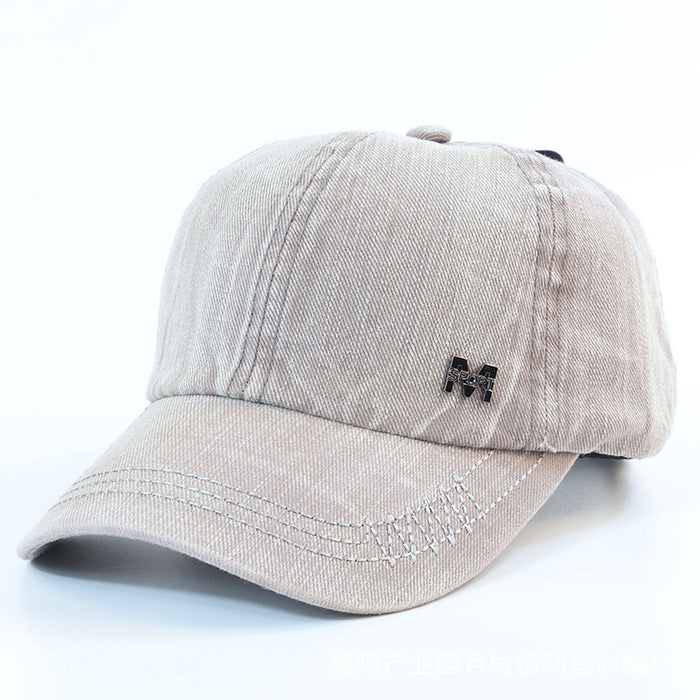 Wholesale Duck tongue hat, sun protection and sunshade hat, outdoor sports washed baseball cap