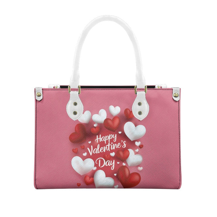 Wholesale Valentine's Day Gift Printed Hand Bag Black Bottom Crossbody Bag Love Handbag Shoulder Bag