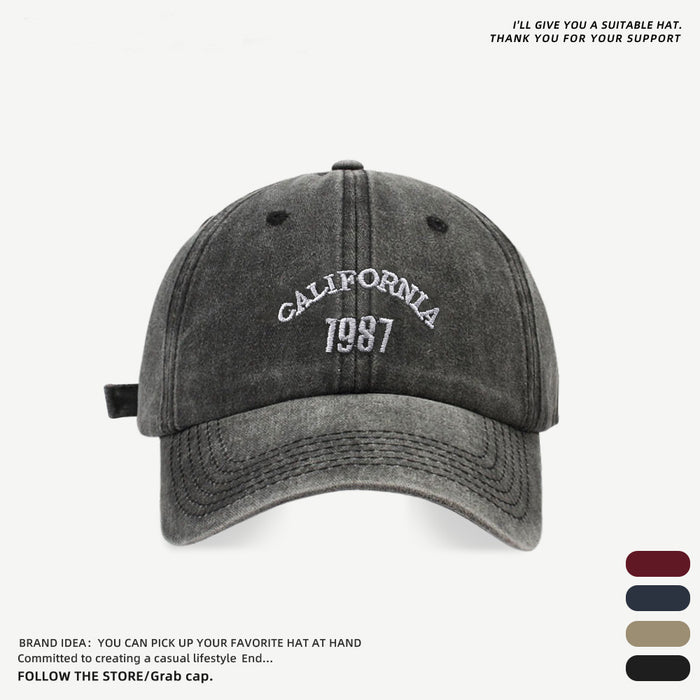 Wholesale Vintage Washed Cotton Baseball Cap JDC-FH-Yizhan003