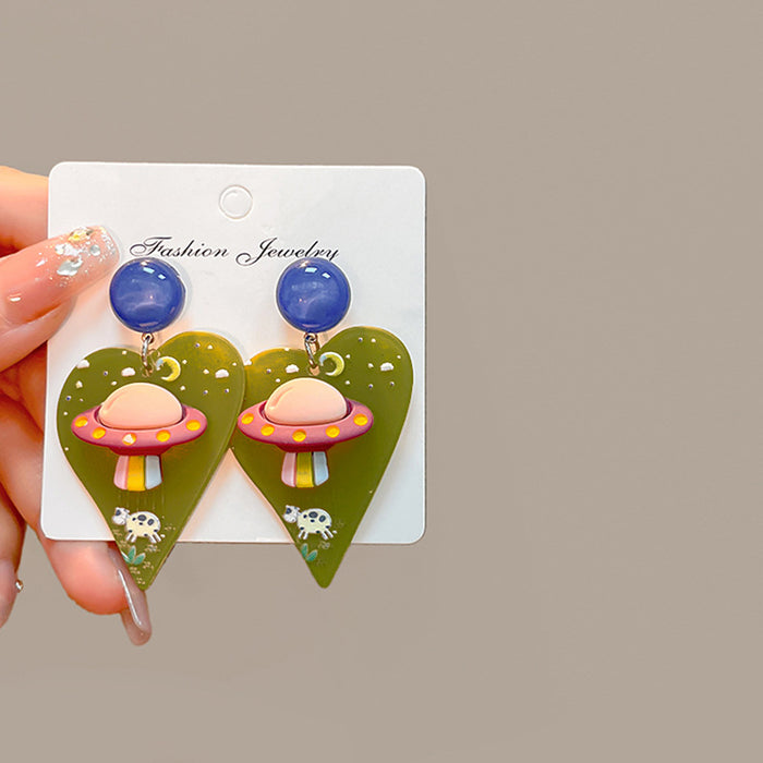 Wholesale Cartoon Acrylic Earrings JDC-ES-MDD103