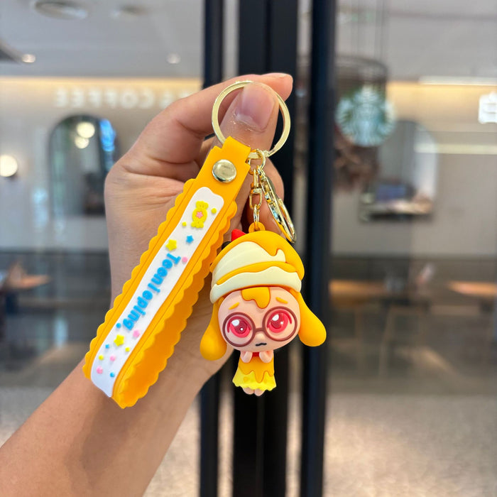 Wholesale Cartoon Cute backpack charms  car keychains