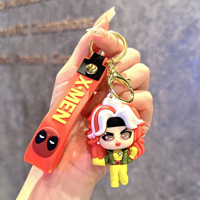 Wholesale Cartoon Wolverine Bag Pendant Car Key Chain