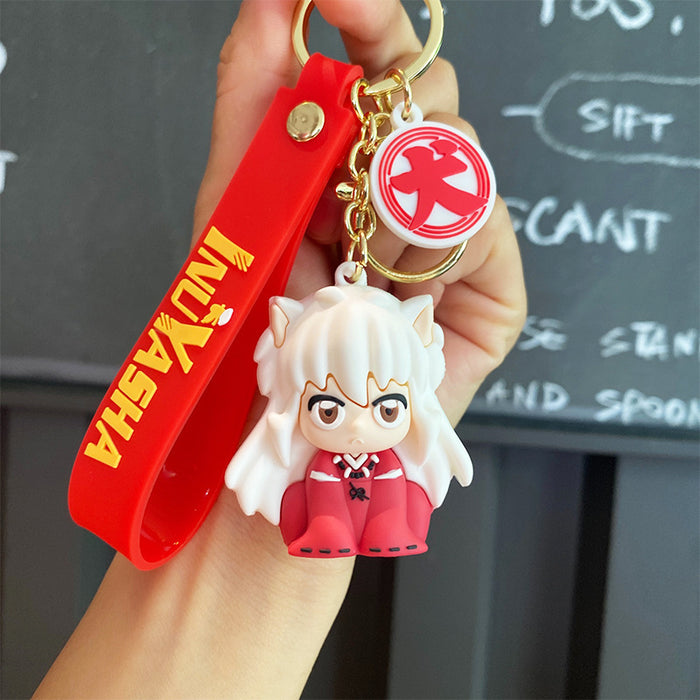 Wholesale PVC Cartoon Cute Doll Keychain JDC-KC-Yid020