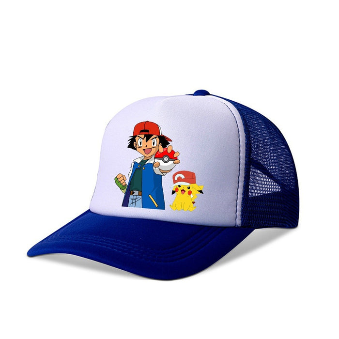 Wholesale Cartoon Baseball Cap Mesh Breathable Dome Hat Hip Hop Sports Cap