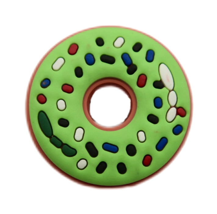 Wholesale Doughnut hole shoe flower shoe buckle PVC soft rubber shoe flower DIY accessory decoration buckle shoelace buckle in stock