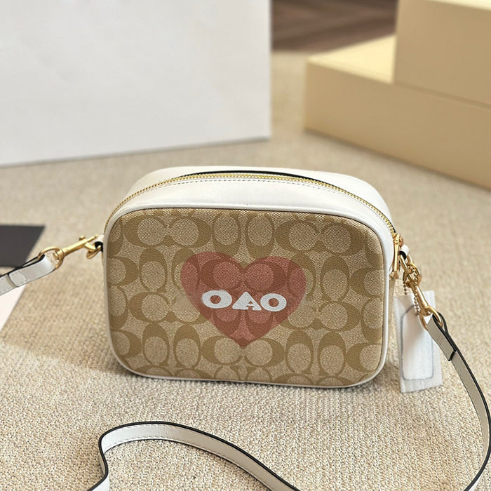 Wholesale Valentine's Day bag coated presbyopic JAMIE CAMERA shoulder messenger bag love printed small square bag